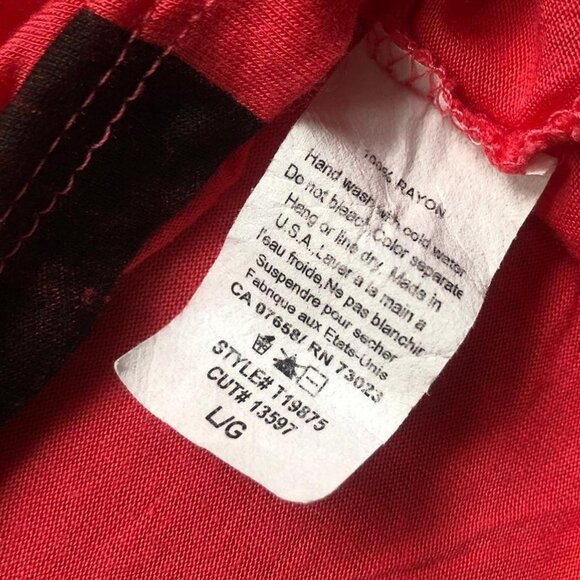 UK2LA Cityscape Coral Crop Top - Picture 5 of 7